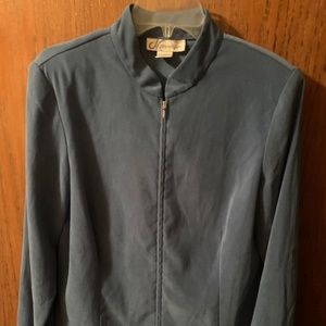 dressbarn jacket, Blue, Size M